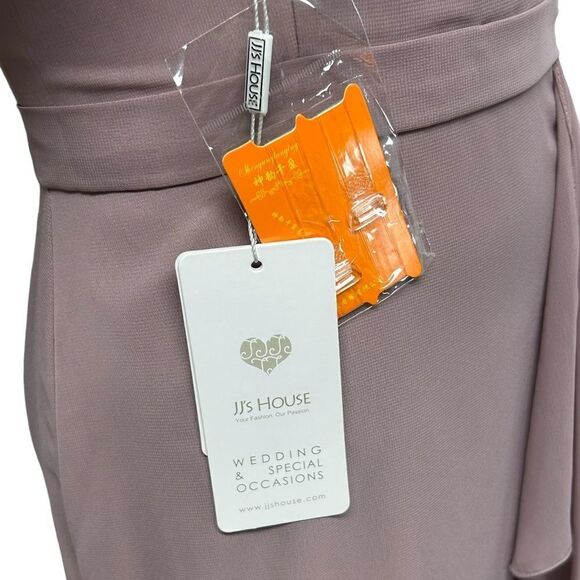 NWT JJ’s House Light Purple Bridesmaid Dress Formal Gown Maxi Prom Off Shoulder - Picture 3 of 10